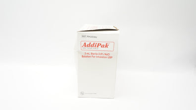 Teleflex RHUD39U AddiPak 3mL 0.9% NaCl Solution for Inhalation USP - Box of 17
